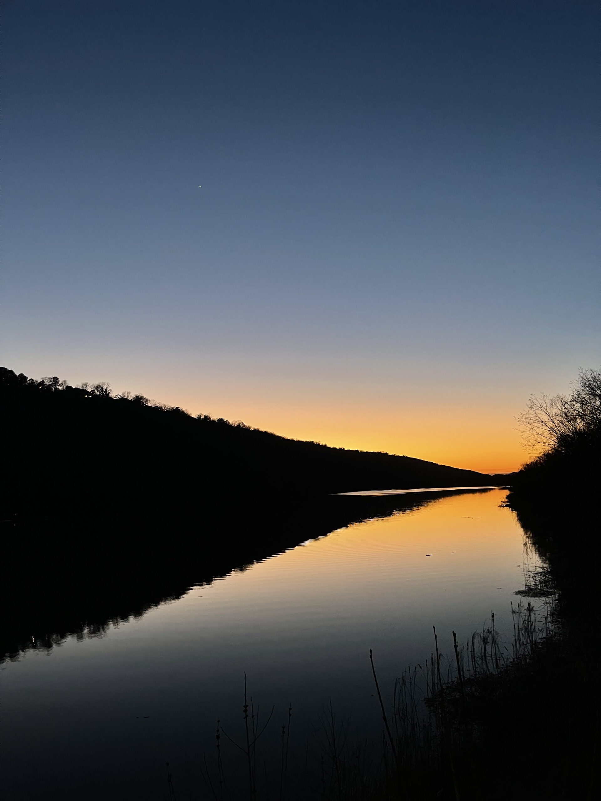 A sunset I caught at Two Rivers Bridge